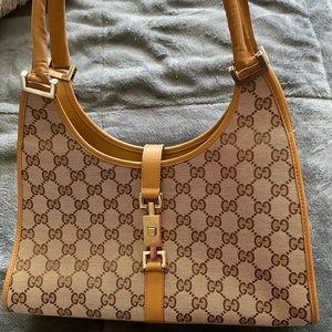 Authentic Gucci Jackie 1961 Monogram Bag